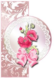 Poppy Over the Edge Mini Card Kit.