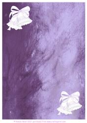 Silk with White Bells Watercolour Background