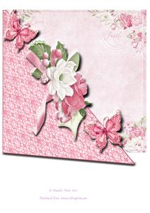 8x8 Over the Edge Roses and Butterflies Mini Kit
