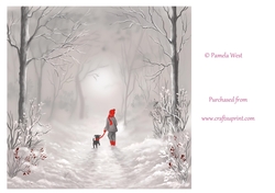 Walking the Dog Original Art, Designer Resource