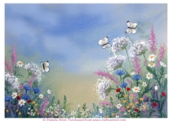 Meadow Flowers  Original Art designer Resource