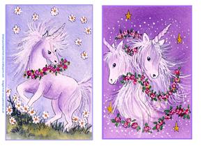 2 Unicorn Toppers