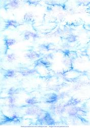 Blue Salt Sprinkle Watercolour Background