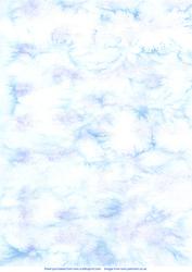 Blue Salt Sprinkle Watercolour Vellum