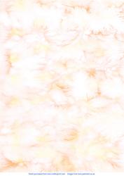Orange Salt Sprinkle Watercolour Vellum