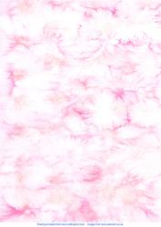 Pink Salt Sprinkle Watercolour Vellum