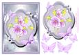 Hibiscus and Butterflies Watercolour Step by Step Decoupage