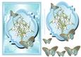 Snowdrops with Butterflies Watercolour Step by Step Decoupag