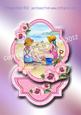 Building a Sandcastle. Victorian Children Easel Card Kit