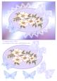 Watercolour Cameo with Lace Dog Roses Decoupage