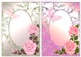 Roses and Butterflies Card Set 4