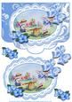 Seesaw Scalloped Edge Envelope Decoupage Topper