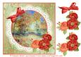 8x8 Autumn Lake Mini Kit with Decoupage