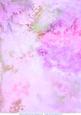Watercolour Burst Vellum in Pinks