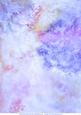 Watercolour Burst Blue Vellum