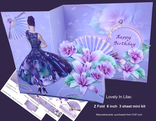 Lovely In Lilac-Z fold