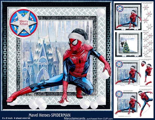 Marvel Heroes-CHRISTMAS SPIDERMAN