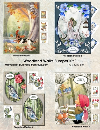 Woodland Walks Bumper Kit 1