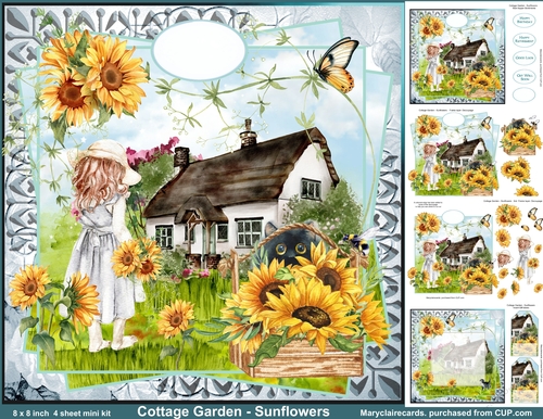 Cottage Garden - Sunflowers
