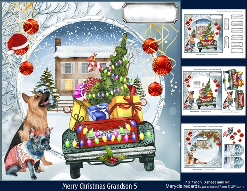 Merry Christmas Grandson 5