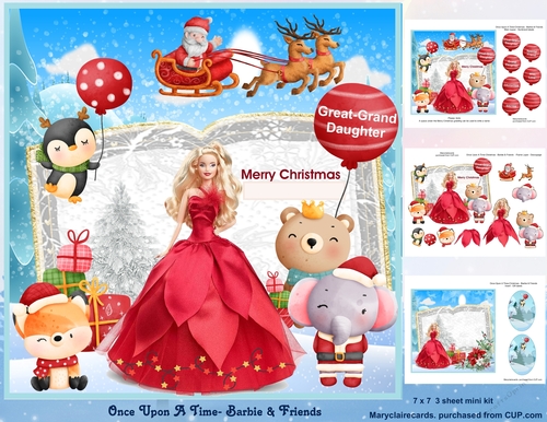 Once Upon A Time Christmas-Barbie & Friends