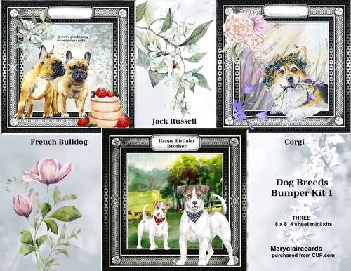 Dog Breeds Bumper Kit 1