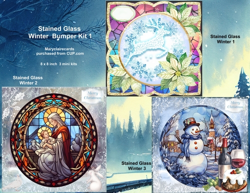 Stained Glass Winter Bumper Kit 1