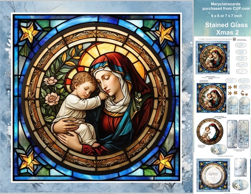 Stained Glass Xmas 2