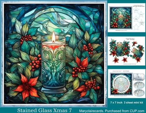 Stained Glass Xmas 7