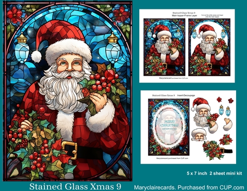 Stained Glass Xmas 9