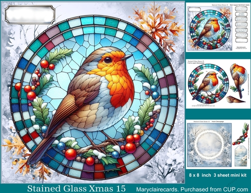 Stained Glass Xmas 15