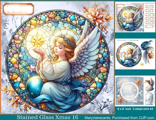 Stained Glass Xmas 16