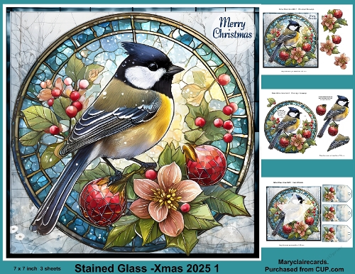 Stained Glass Xmas 2025 - 1