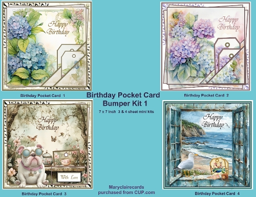 Birthday Pocket Card Bumper Kit 1