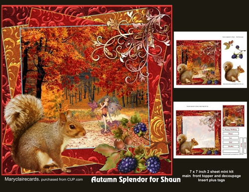 Autumn Splendour for Shaun mini kit
