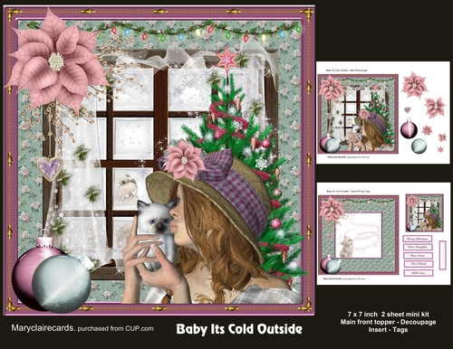 Baby Its Cold Outside mini kit