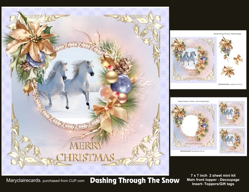 Dashing Through The Snow mini kit