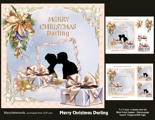 Merry Christmas Darling mini kit