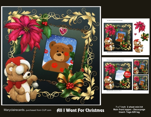 All I Want For Christmas mini kit