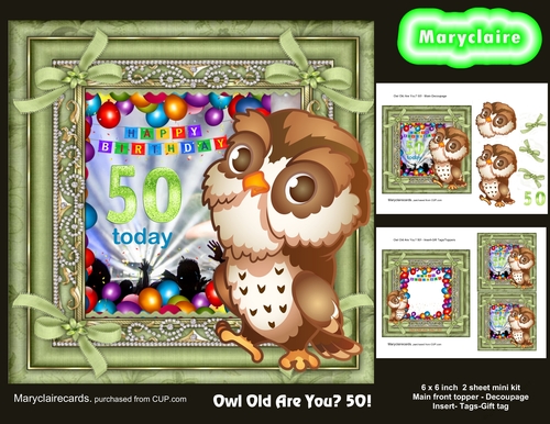Owl Old Are You?50!