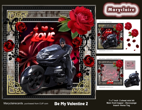 Be My Valentine 2 mini kit