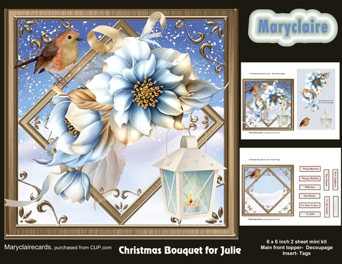 Christmas Bouquet For Julie mini kit