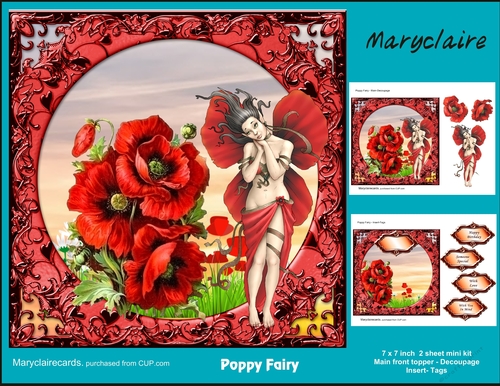 Poppy Fairy mini kit