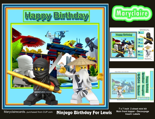 Ninjago For Lewis mini kit