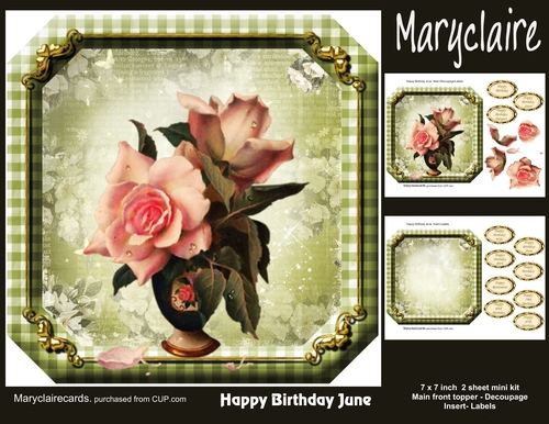 Happy Birthday June mini kit