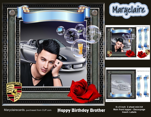 Happy Birthday Brother mini kit
