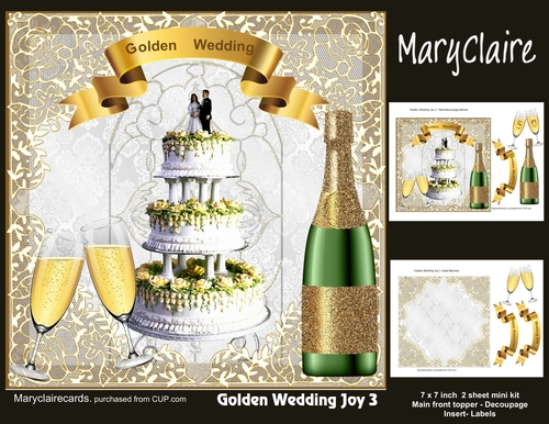 Golden Wedding Joy 3 mini kit