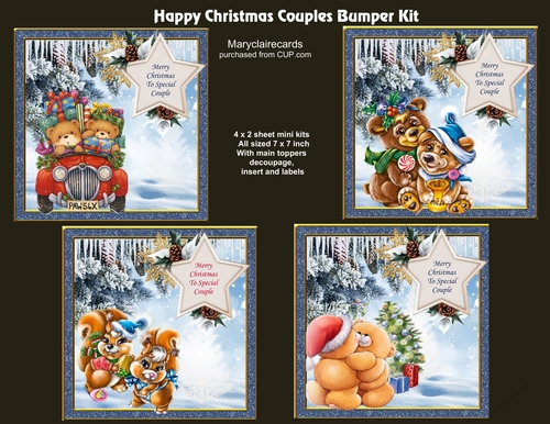 Happy Christmas Couples Bumper Kit