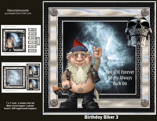Birthday Bikers 3 mini kit
