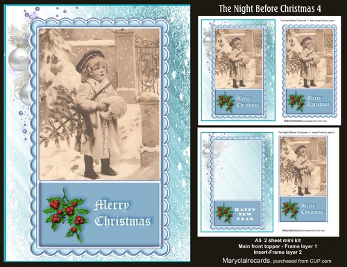 The Night Before Christmas 4 mini kit